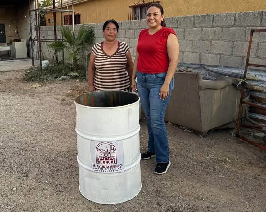ENTREGA DE BARRICAS PARA LA BASURA